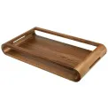 Taca Vasd dwustronna z drewna orzechowego 27x49cm - 1