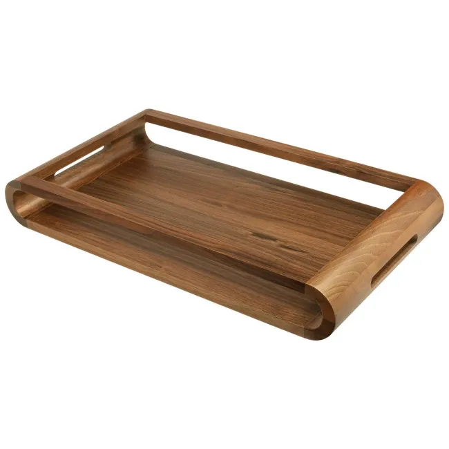 Taca Vasd dwustronna z drewna orzechowego 27x49cm