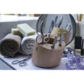 Pojemnik Beauty do przechowywania przyborów do manicure z drewna bukowego - 2