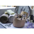 Pojemnik Beauty do przechowywania przyborów do manicure z drewna orzechowego - 2