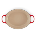 Cast Iron Roasting Pan 33cm 7.5l Cherry - 4