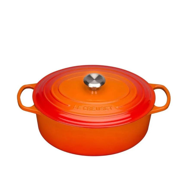 Cast Iron Roasting Pan 33cm 7.5l Flame