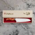Nóż Red Turquoise R2 18cm Santoku limitowany - 4