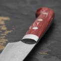Red Turquoise R2 18cm Santoku Knife - 3
