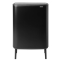 Kosz Bo Hi Touch 2x30l czarny - USZKODZONY - 1