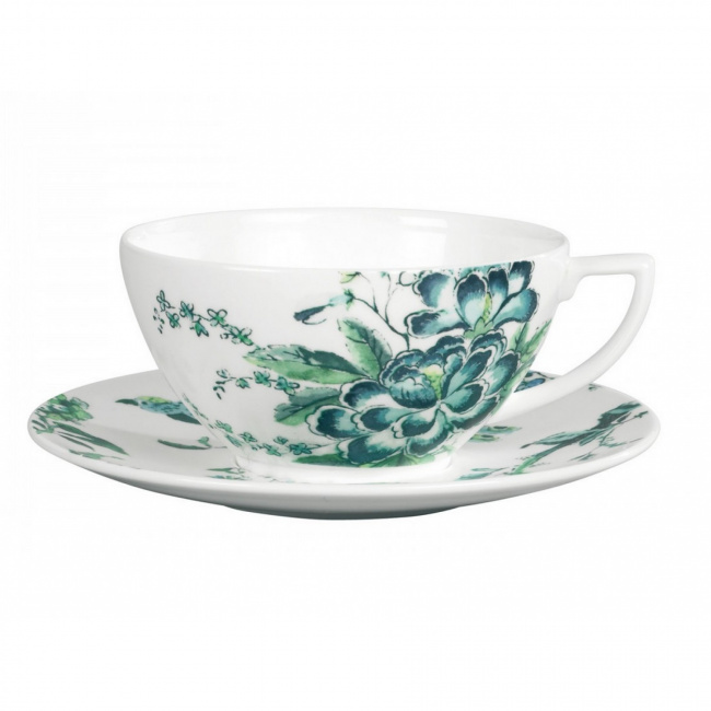 Cup with Saucer Jasper Conran Chinoiserie White 230ml - 1