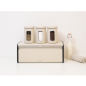 Soft Beige Bread Bin - 2