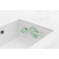 Dish Brush with Suction Cup in Jade Green - 2