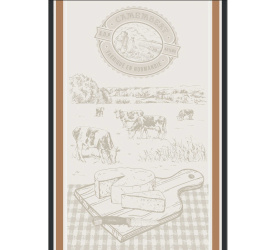 Ręcznik kuchenny 50x70cm camembert natural