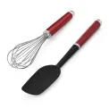 Empire Red Spatula + Whisk Set - 3