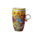 Not Getting Around the Traffic 450ml Tea Mug with Infuser - 2