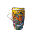 Not Getting Around the Traffic 450ml Tea Mug with Infuser - 4
