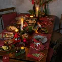 Red 7.5x6cm Candle Holder - 2