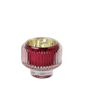 Red 7.5x6cm Candle Holder - 1