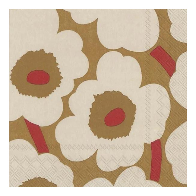 Unikko 33x33cm Napkins (20 pieces)