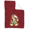 Koc 130x180cm Teddy red - 1