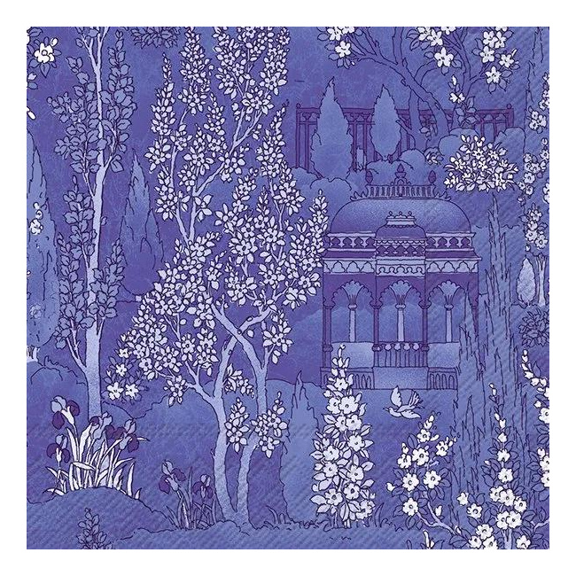 Napkins 33x33cm Kada Blue 20pcs.