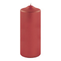 Candle 20x8cm 110h Metallic Red - 1