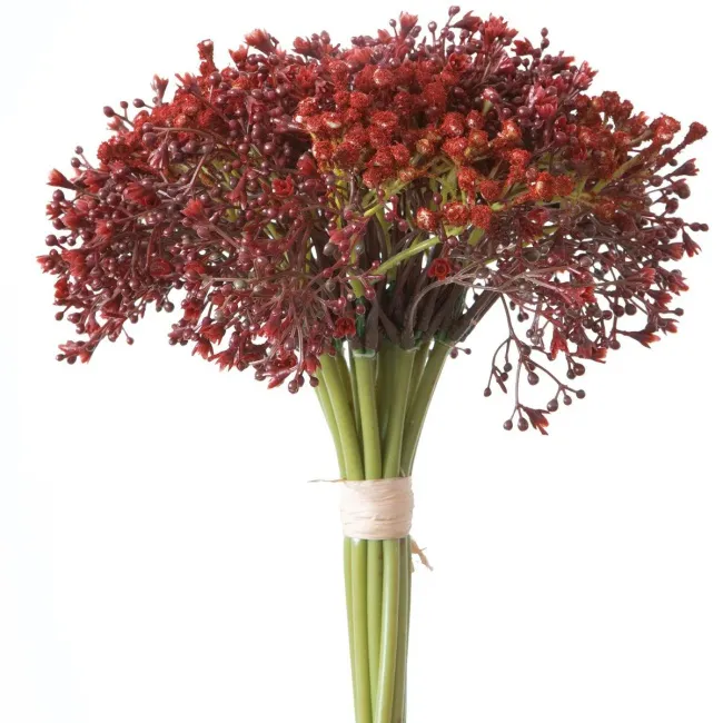Bukiet gipsówka 30cm czerwona - 1