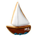 Sailboat Cookie Cutter 7cm - 2