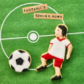 Soccer Ball Cookie Cutter 6.5cm - 2