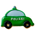Police Car Cookie Cutter 7.5cm - 3