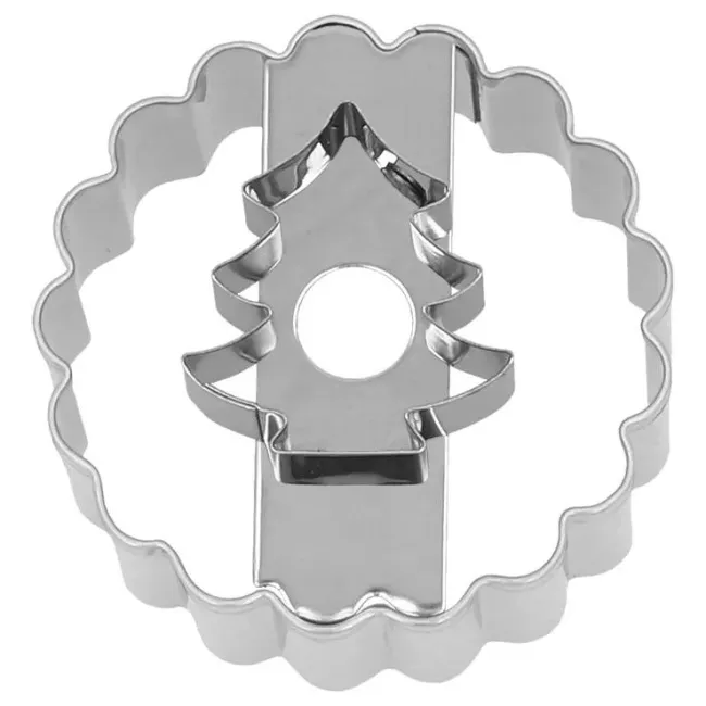 Cookie with Christmas Tree Cookie Cutter 5cm