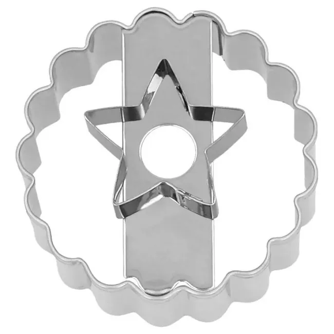 Cookie with Star Cookie Cutter 5cm