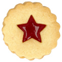 Cookie with Star Cookie Cutter 5cm - 7