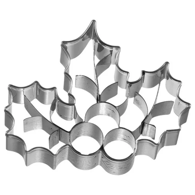 Holly Cookie Cutter 7cm