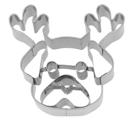 Wykrawacz głowa mopsa z rogami 7,5cm