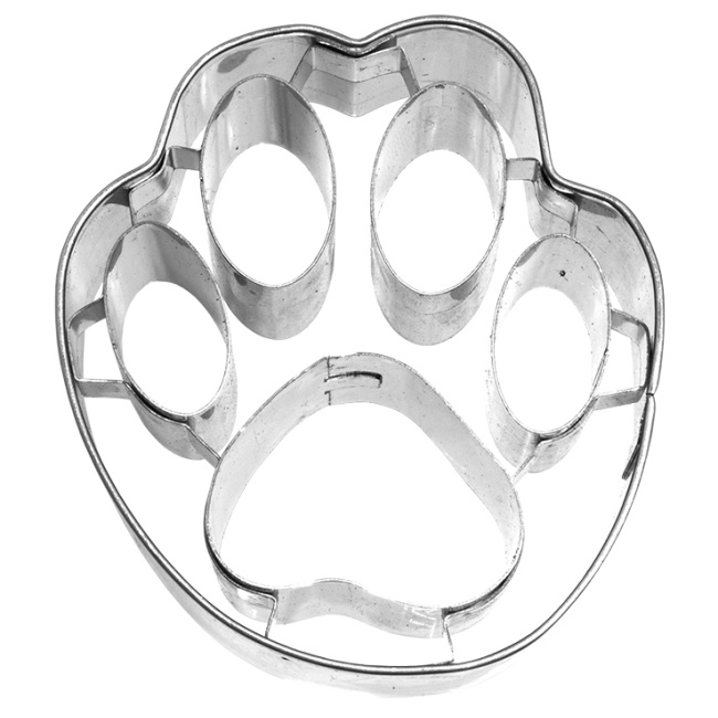 Dog Paw Cookie Cutter 6cm - 1