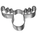 Moose Head Cookie Cutter 6.5cm - 1