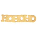 Hohoho Text Cookie Cutter 17.5cm - 3