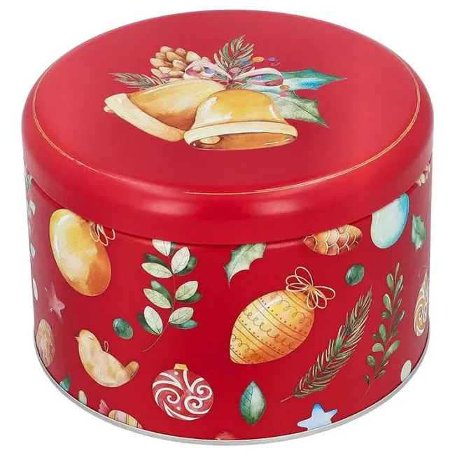 Puszka dekoracyjna 15x10cm dzwoneczki L