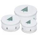Decorative Tin Can 16.5x8cm Scandi Christmas - 2