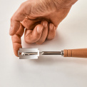 Nóż piekarniczy 19cm drewniany + 5 ostrzy ze stali nierdzewnej - 9