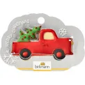 Wykrawacz auto z choinką 7cm z miejscem na życzenia - 5