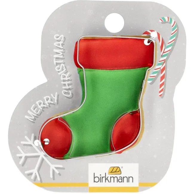 Christmas Sock Cutter 5.5cm with Wishing Space