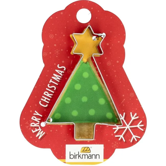 Christmas Tree Cutter 7.5cm with Wishing Space