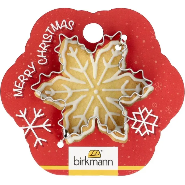 Snowflake Cutter 6cm with Wishing Space
