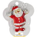 Santa Claus Cutter 8.5cm with Wishing Space - 2