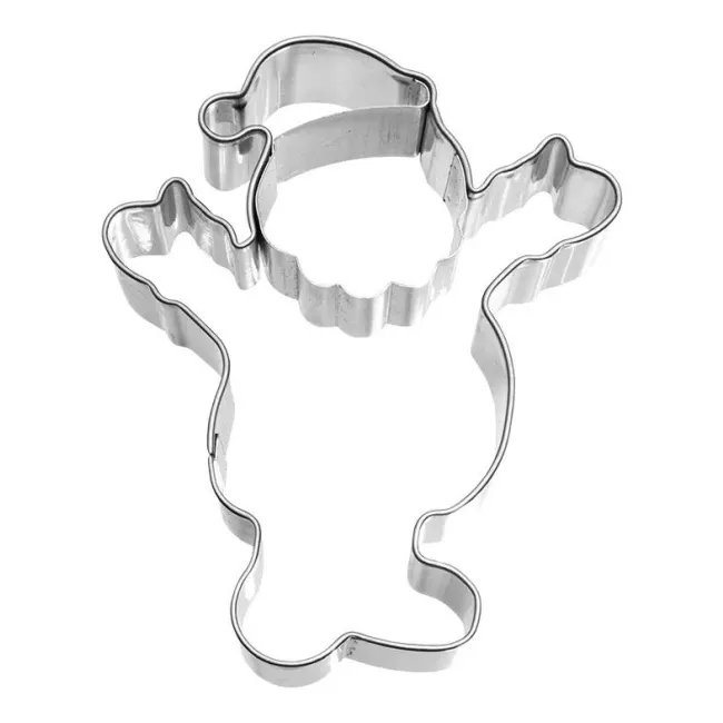 Santa Claus Cutter 8.5cm with Wishing Space