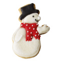 Snowman Cutter 8cm with Wishing Space - 3