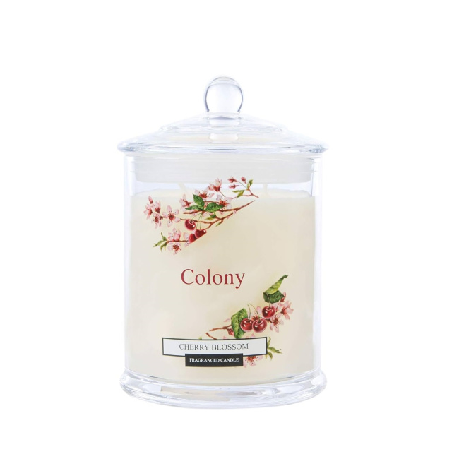Świeca zapachowa Colony 10x14,3cm 48h Cherry Blossom