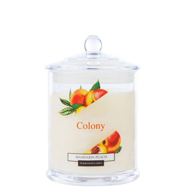 Świeca zapachowa Colony 10x14,3cm 48h Mandarin Peach