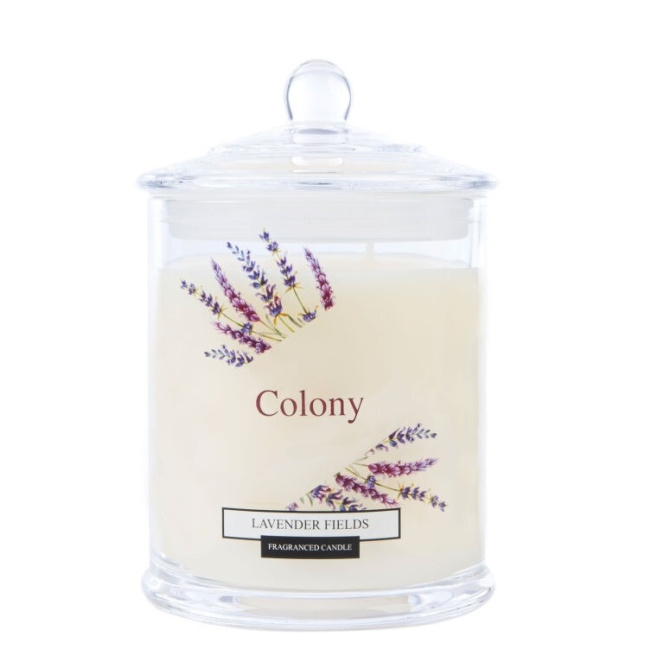 Świeca zapachowa Colony 10x14,3cm 48h Lavender Fields
