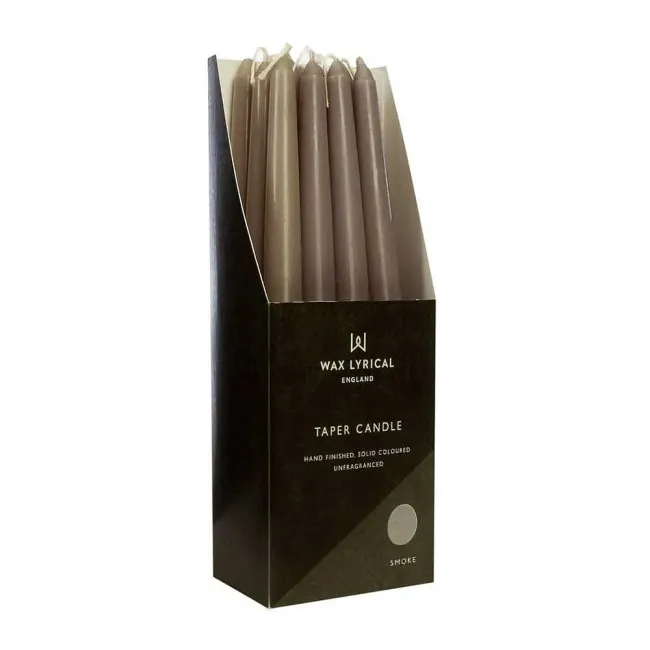 Świeca stożek 25cm Smoke bezzapachowa - 1sztuka