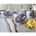 London Pottery Mug 300ml Blue Rose - 2