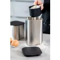 17cm Stainless Steel Container with Antibacterial Lid - 4